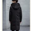 Осенние и зимние пуховики, длинные мужские хлопковые куртки, повседневные и модные мужские толстые куртки с капюшоном