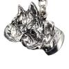 Boxer, German Boxer IV - Necklace with dog, silver-plated pendant for dog fan, unique jewelry by Art-Dog brand