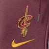 Nike Современная спортивная толстовка с капюшоном NBA Cleveland Cavaliers для тренировок, женская толстовка с капюшоном, бордовая 862213-677