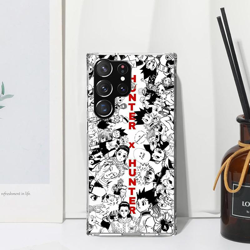 Чехол для телефона с аниме Hunter HXH для Samsung Galaxy S26 S25 Edge S24 FE S23 S22 Ultra S21 Plus S20 + Художественные Fundas Задняя крышка Galaxy S25