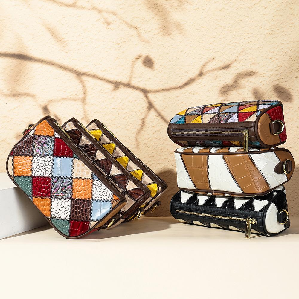 Сумка из натуральной кожи, модная женская сумка, сумка через плечо, сумка из коровьей кожи