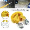 Car Traction Rope Car Heavy-duty Nylon Rope Towing Car Durable Emergency Tow Strap