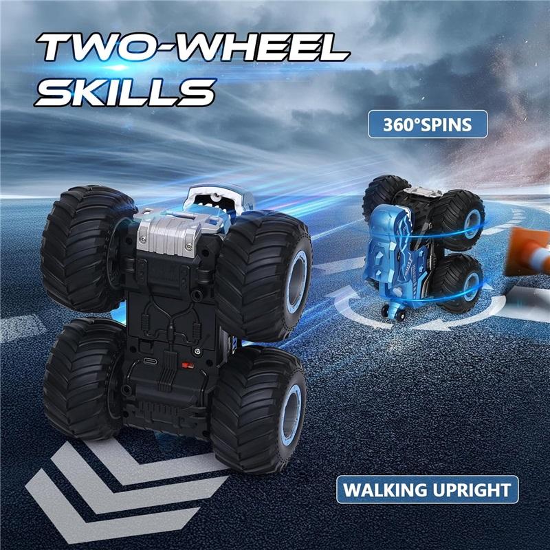 RC Monster Trucks Быстрые автомобили с дистанционным управлением для мальчиков Механический игрушечный автомобиль-динозавр с улучшенными вездеходными колесами, фарами и распылителем