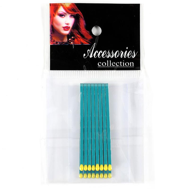 10-100pcs/set Korean Multifunctional Hair Accessories Multicolor One-word Clip Metal Hairpin Girl Hair Accessories