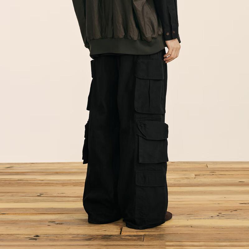 CROQUIS Men's 2024 Autumn Loose Fit Cargo Pants