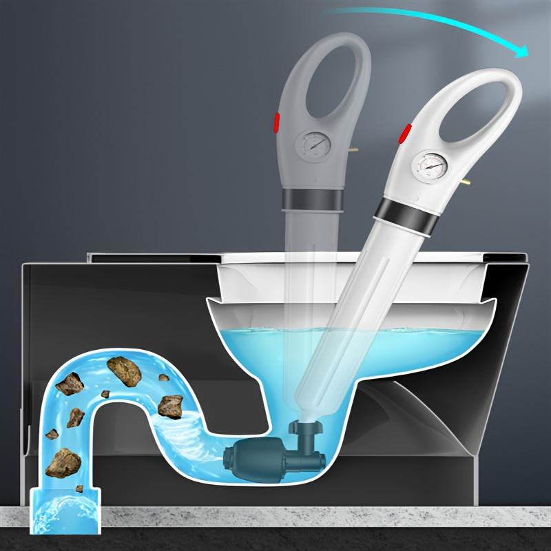 Используйте комплект для модернизации воздушного насоса высокого давления, мощный шнек с улучшенной системой дренажа, воздушный пистолет и ручной инструмент для прочистки дренажа.