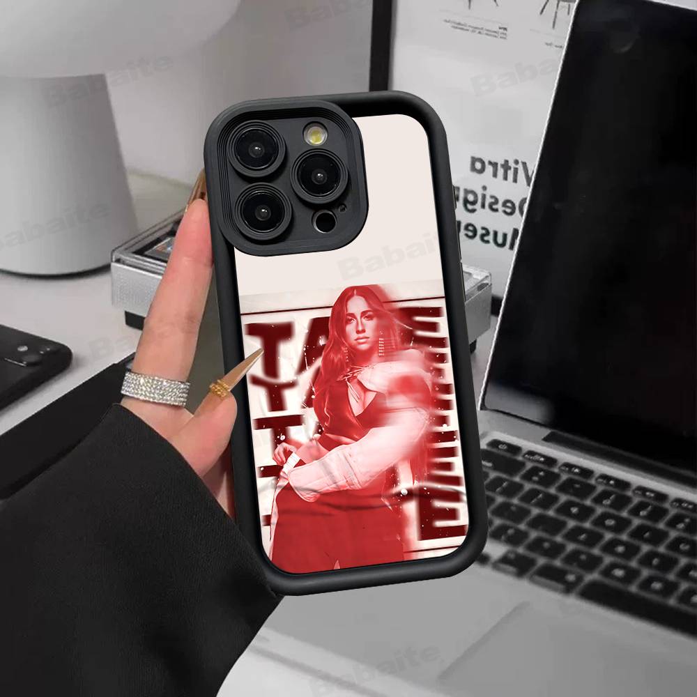 Tate M-McRae Singer Phone Case For IPhone 17 16 15 14 13 12 11 Pro Max 16E Plus INS Soft Cover