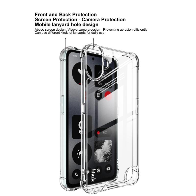 Чехол для телефона For Nothing CMF Phone 1 5G Standard Edition, ударопрочный мягкий чехол IMAK Space