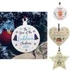 Wooden Christmas Decorations Gift Bauble Commemorating The Lockdown 2020**