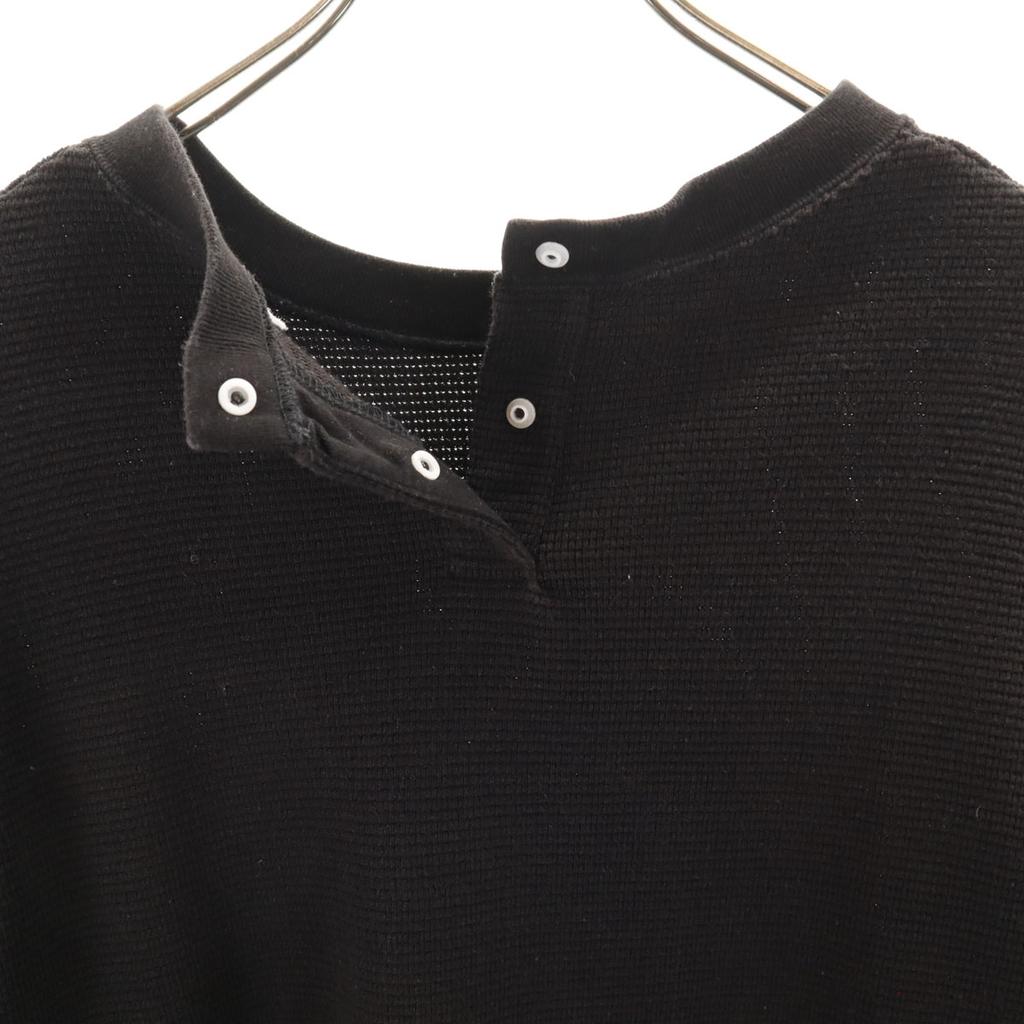 Champion Long sleeve waffle one piece L black Women Used