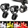 2pcs Super Bright Motorcycle LED Headlight Waterproof Motorcycle Work Light  Driving