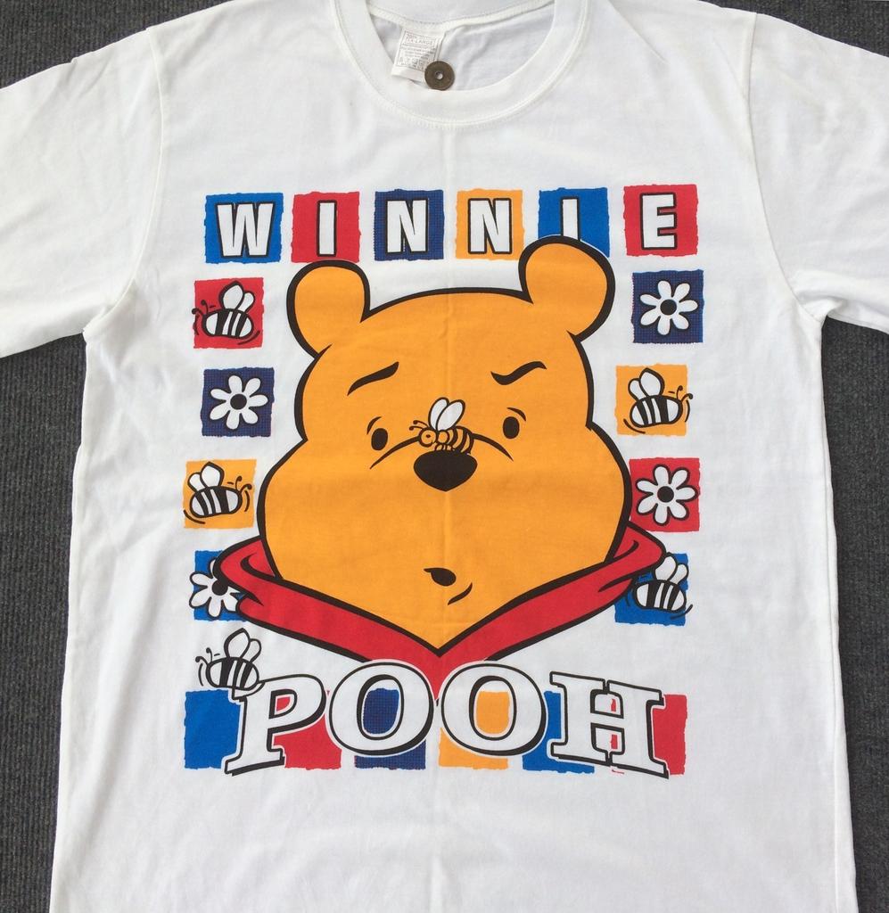 Retro POOH Bear Cartoon Unisex Tee Gift For Fan S-5XL