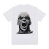 2025-26 Hot-selling Charles Oliveira Retro Graphic T-shirt Unisex Fashion Harajuku T-shirt Men's Casual O-neck Cotton Top...