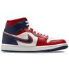 Кроссовки Air Jordan 1 Mid SE USA 2022 Женские Красный Gym-Red Sail DQ7648-600