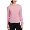 Dri-Fit One Classic Series Breathable Quick-Dry Solid Color Comfortable Soft Long Sleeve T-Shirt Women Tops Pink FN2802699