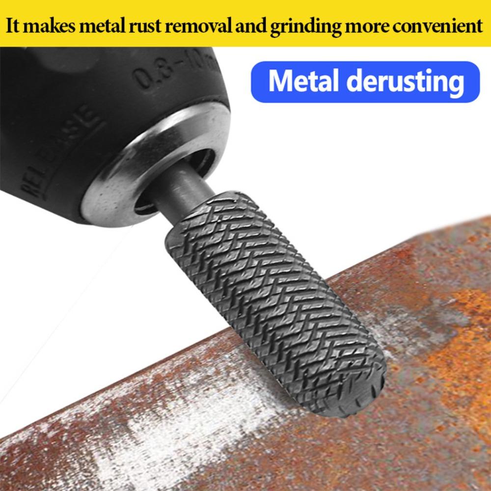 Деревообработка Шлифовка Заусенец Корневой Резьба Фреза Головка вращающегося напильника Шлифовальная головка Вращающийся стальной напильник