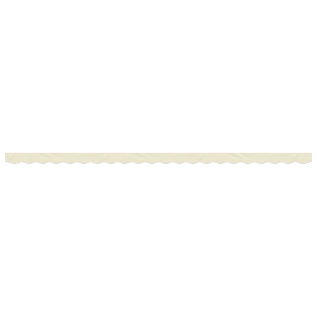 Cream Striped Awning Skirt 5 m