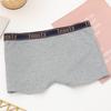 Женское нижнее белье-боксер из хлопка, дышащее, эластичное, со средней талией, удобное женское нижнее белье