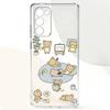 Чехол для телефона R-Relax K-kuma R-Rilakkuma для Samsung Galaxy A,71,70,52,51,40,31,50,50S,30S,21S,12,10,Note20ultra Прозрачный чехол
