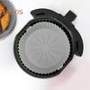 Silicone Bakeware Non Stick Microwave Good Flexibility Practical Round Design Fryer Silicone Bakeware Baking Tools