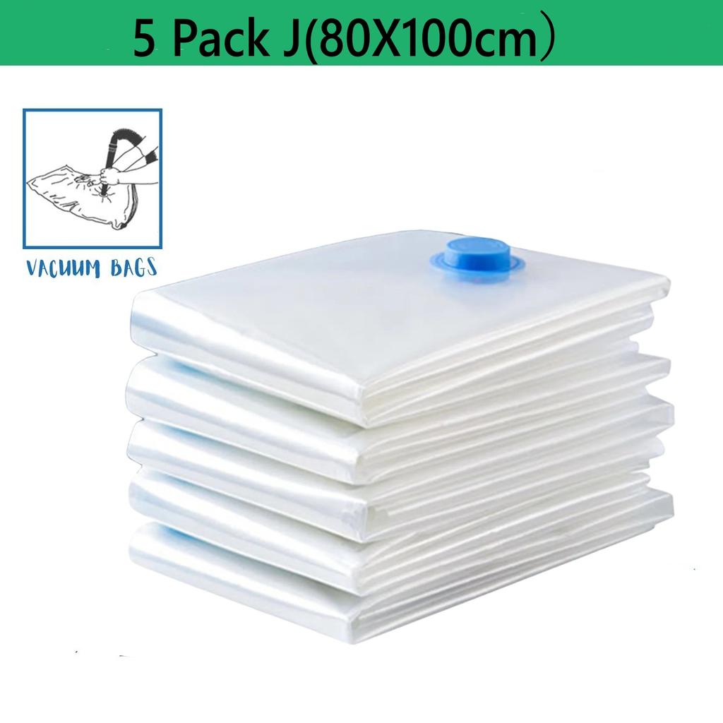 Space Saver Vacuum Storage Bags For Clothing Vacuum Sealed Bags for Clothes Large Moving Bags Suitcase Organizer Packing Pouch