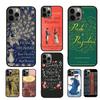 Чехол-книга Джейн Остин Чехол для телефона для iPhone 17 Air 16 15 14 11 12 13 Pro MAX Plus coque Чехол-оболочка
