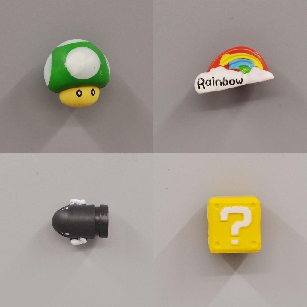 3D Наклейки на холодильник Супер Марио для DIY украшения дома