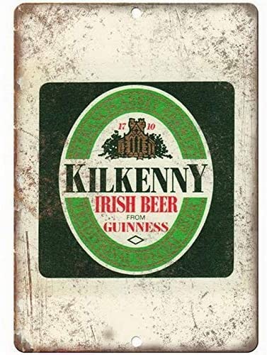 Винтажная металлическая жестяная вывеска Kilkenny Irish Beer Классический ретро Декор для бара паба Постер для кафе Домашний декор