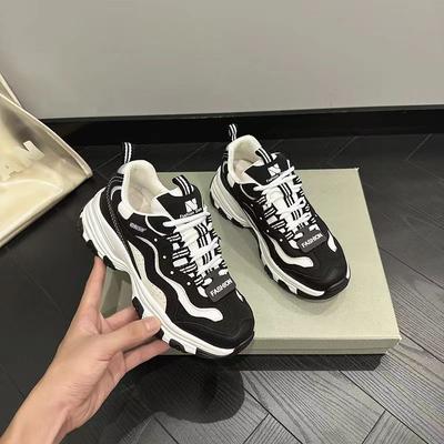 D'lites All-Matching Dad Shoes Женская весенняя новая спортивная повседневная обувь на платформе с высокой посадкой Женская обувь в стиле ретро