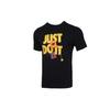 Dri-Fit Just Do It Graphic Print Short Sleeve T-Shirt Men Tops Black CV1076-010