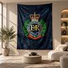 Decorative Tapestry,Royal Engineers A.F.C Printed Wall Art, Lightweight Wall Hanging For Bedroom Background