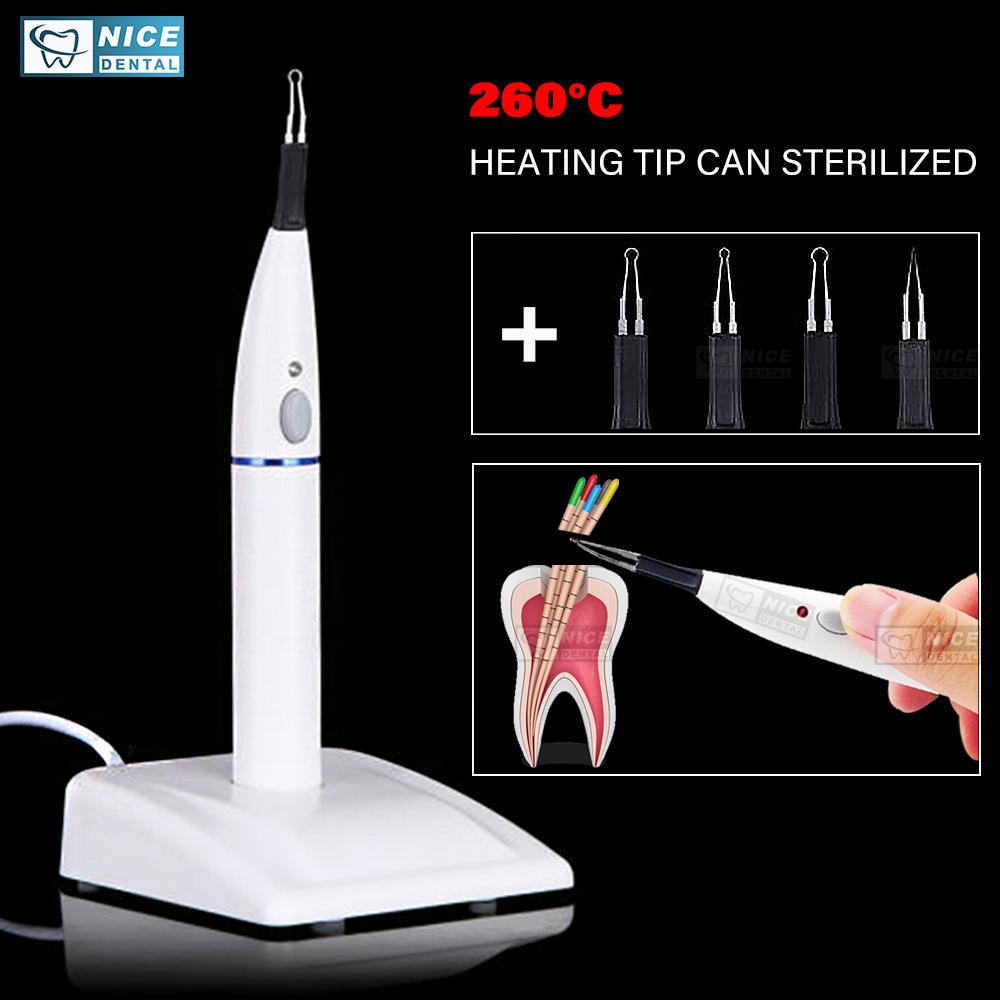 NICEDEN Gutta Percha Cutting Instrument – Includes 4 Tips of Different Sizes