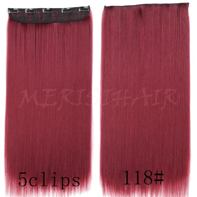 Long Straight Women In Hair Extension Synthetic Haistyle Heat Resistan