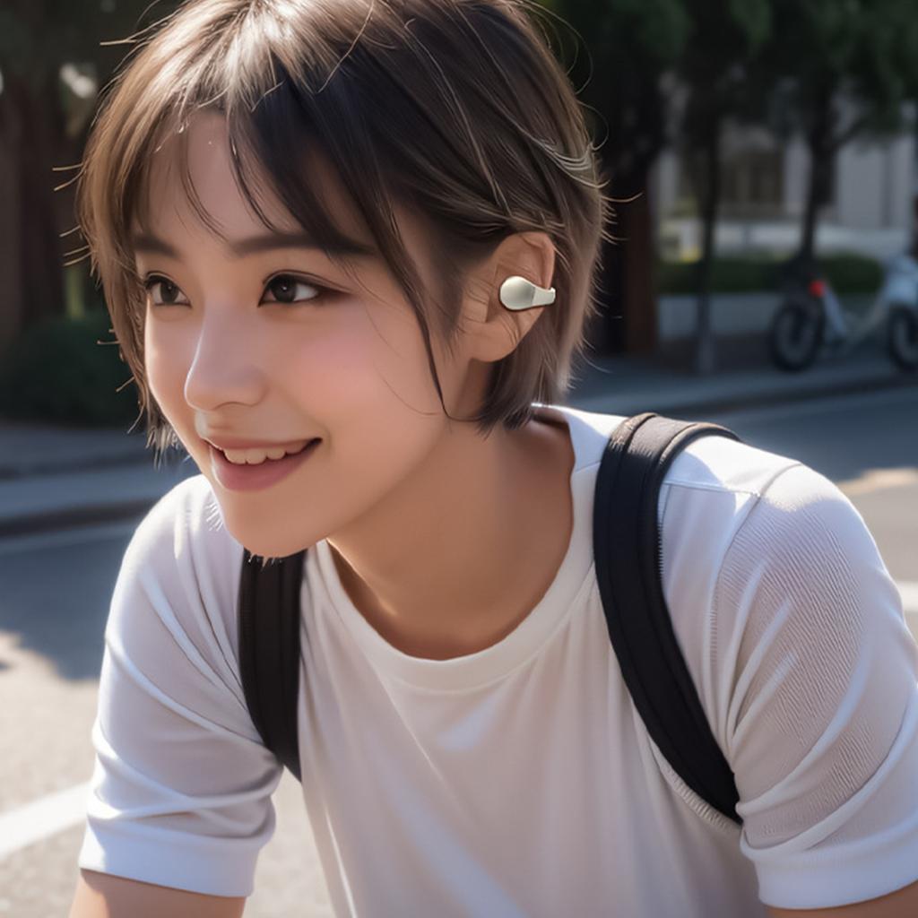 Беспроводные Bluetooth-наушники с открытым ушным зажимом, большая емкость 2000 мАч