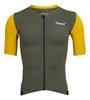 Велосипедная Джерси с коротким рукавом [Donen Cycle], Джерси, Мужская, Хаки/Желтая