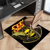 1pc Ozzy Madman1 Print Area Rug - Soft, Washable Non-Slip Indoor Mat for Office Chairs, Living Room, Home Office Decorative Rug
