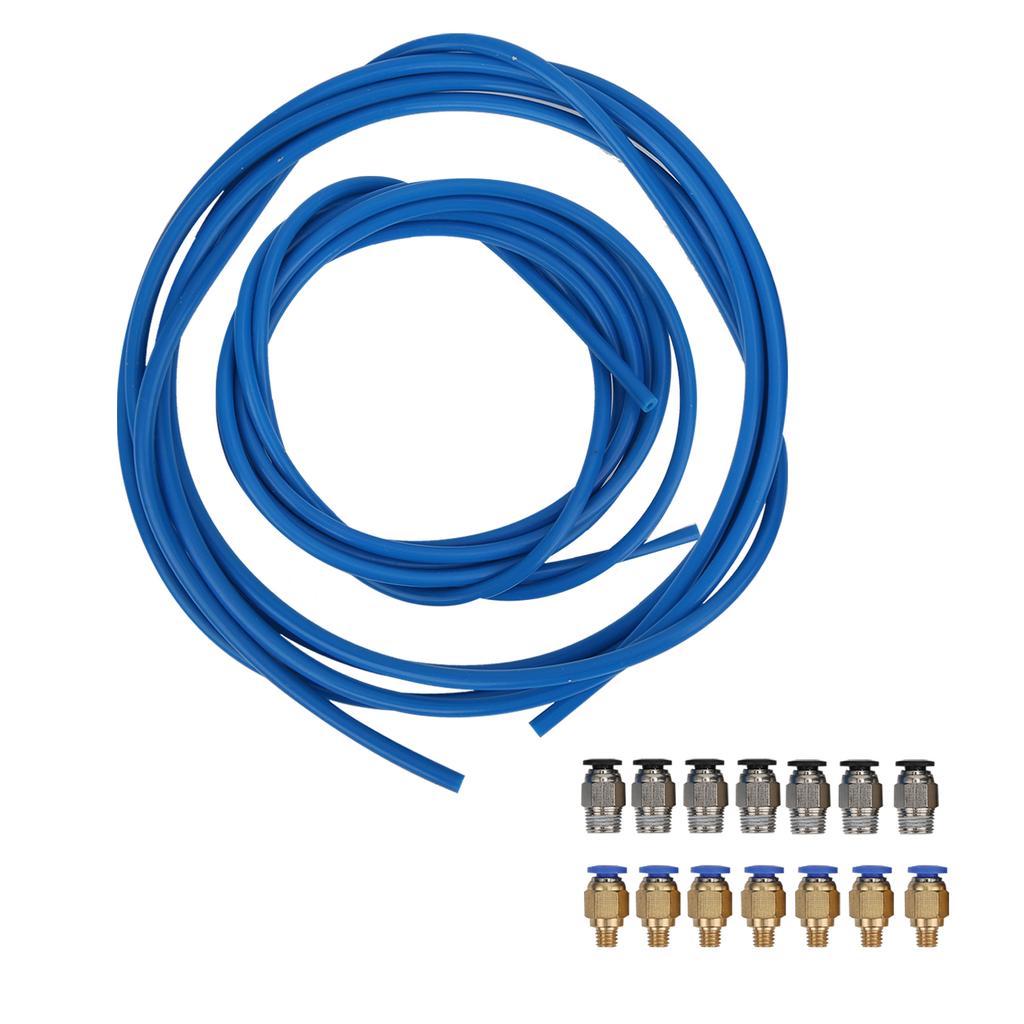 PTFE трубка для 3D-принтера, пневматические фитинги PC4-M6 PC4-M10 для Creality Ender 3