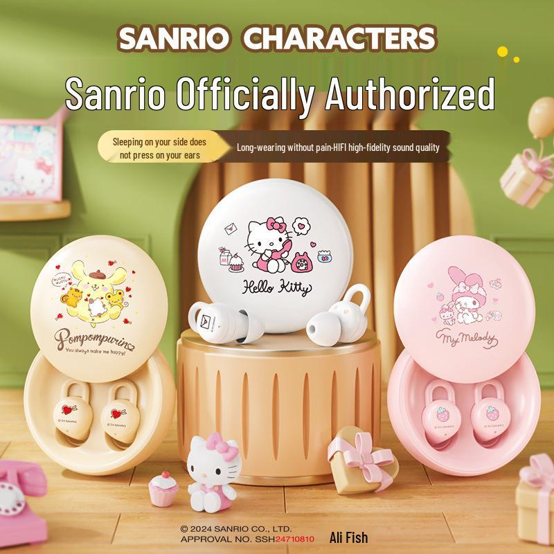 Sanrio Licensed True Wireless Bluetooth Sleep & Sports Earphones