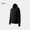 Мужская футболка KOLON SPORT с капюшоном, длинным рукавом, светоотражающая, для трейлраннинга