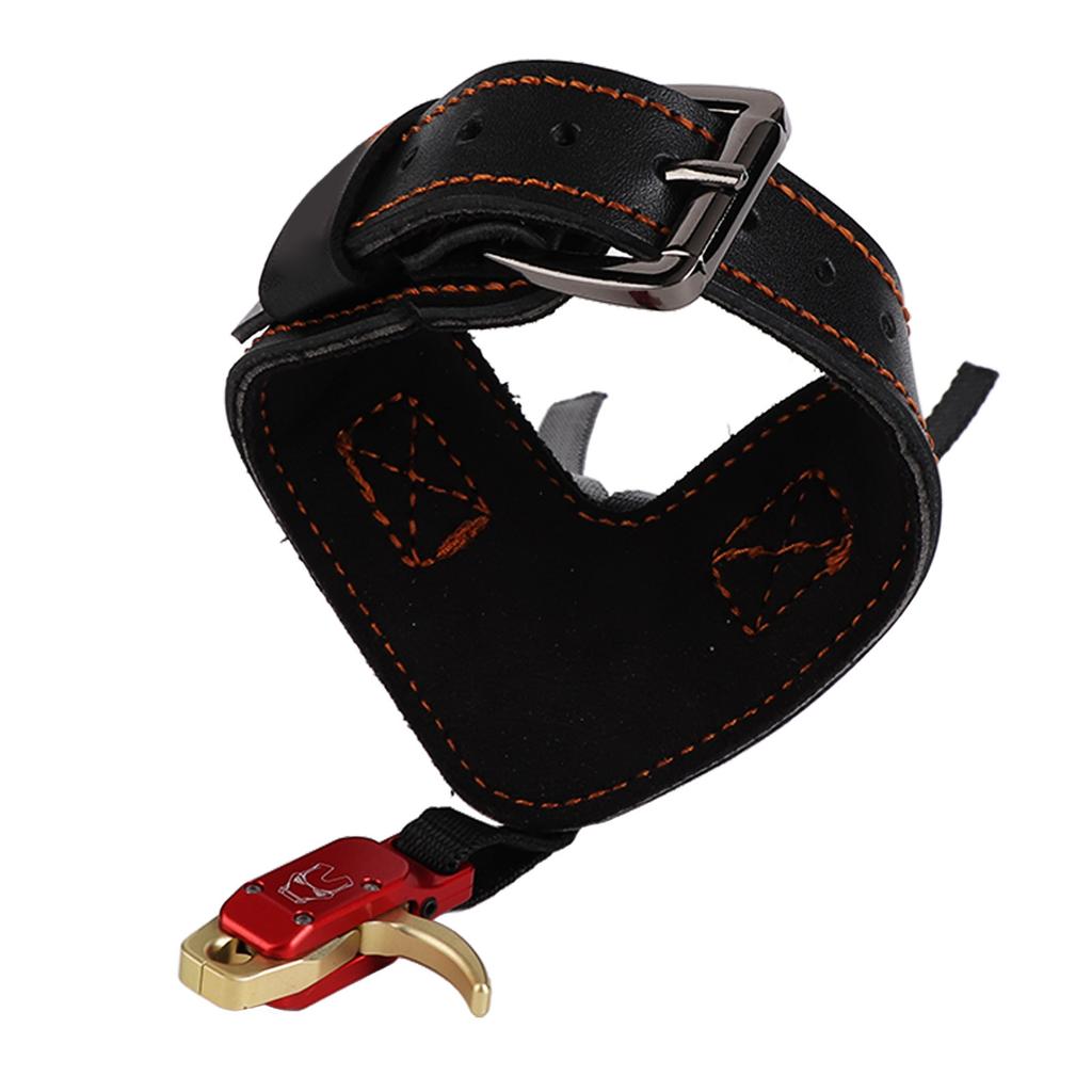 Регулируемый кистевой релиз для стрельбы из блочного лука, мягкий ремень, челюстной кистевой релиз, самозакрывающийся лук