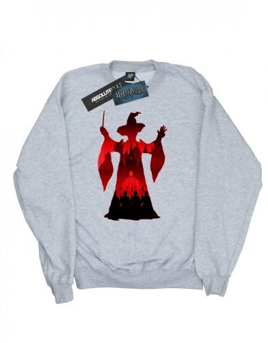 Harry Potter Womens/Ladies Minerva McGonagall Silhouette Sweatshirt