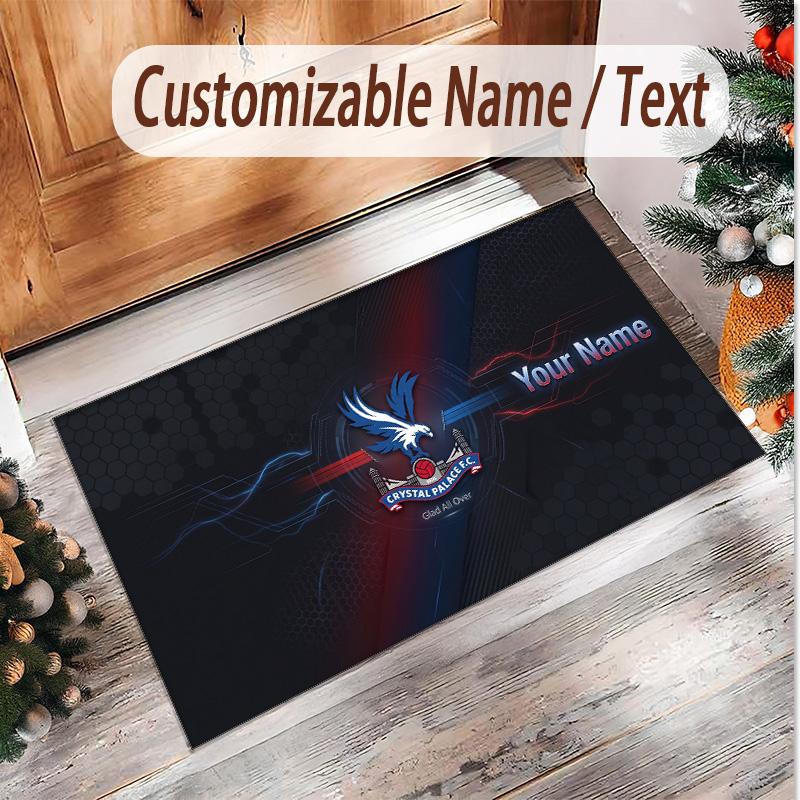 Personalized Crystal Velvet Carpet Crystal Palace Pattern Non Slip Floor Rug