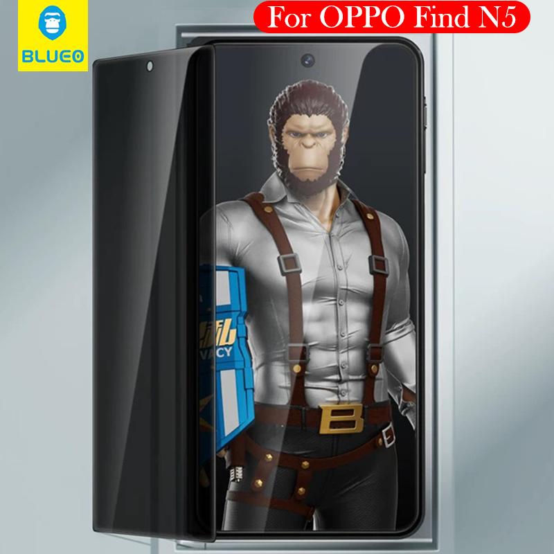 Blueo Privacy Tempered Glass For Oppo Find N5 Anti Spy Screen Protector for OPPO FIND N5