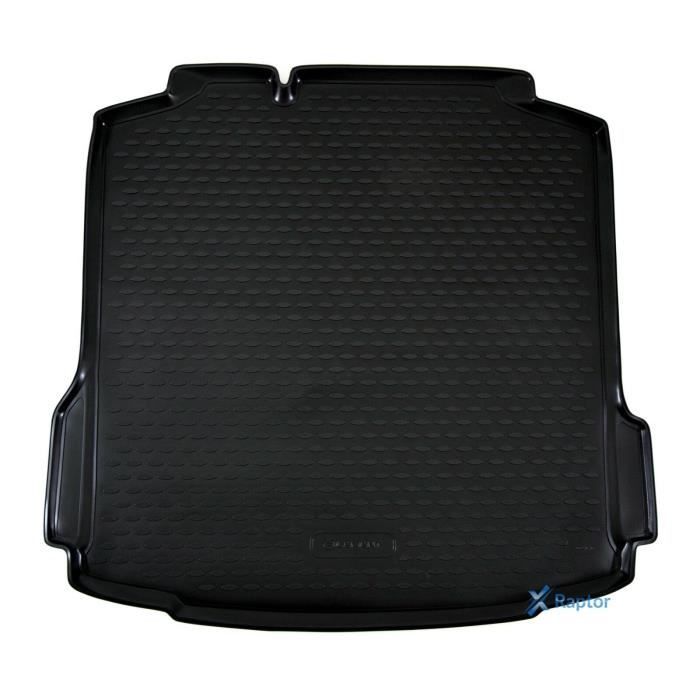 J&J AUTOMOTIVE | Tapis De Coffre Caoutchouc Premium Pour Skoda Rapid Liftback depuis 2017