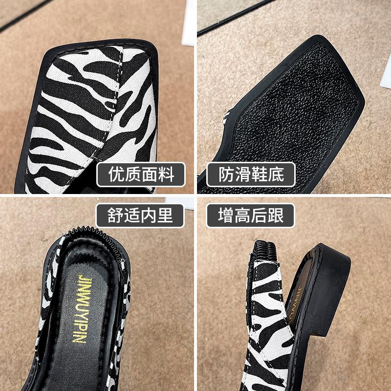 Новые летние элегантные женские сандалии, модные женские туфли на плоском каблуке с эластичной лентой, женская обувь для вечеринок на мелком каблуке, квадратный каблук, квадратный носок