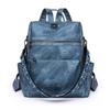 Lightweight Girls Retro Backpack Fashion Multipurpose Women's Backpack Large Capacity Leisure Travel Dual-purpose Shoulder Bag