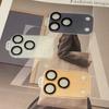 Матовая прозрачная пленка для линз камеры iPhone 17 Pro Max 17 Pro, защитный колпачок-крышка из устойчивого к царапинам акрилового материала