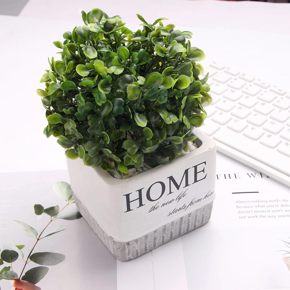 Plastic Diy Yard Hotel Wedding Home Leave Ball Artificial Plant Garden Decoration Grass Ball