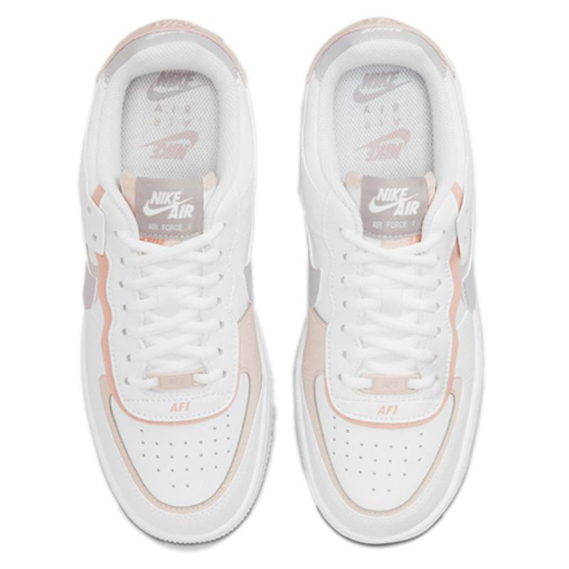 Nike Женские кроссовки Air Force 1 Shadow 'Белый Розовый Оксфорд' CI0919-113
