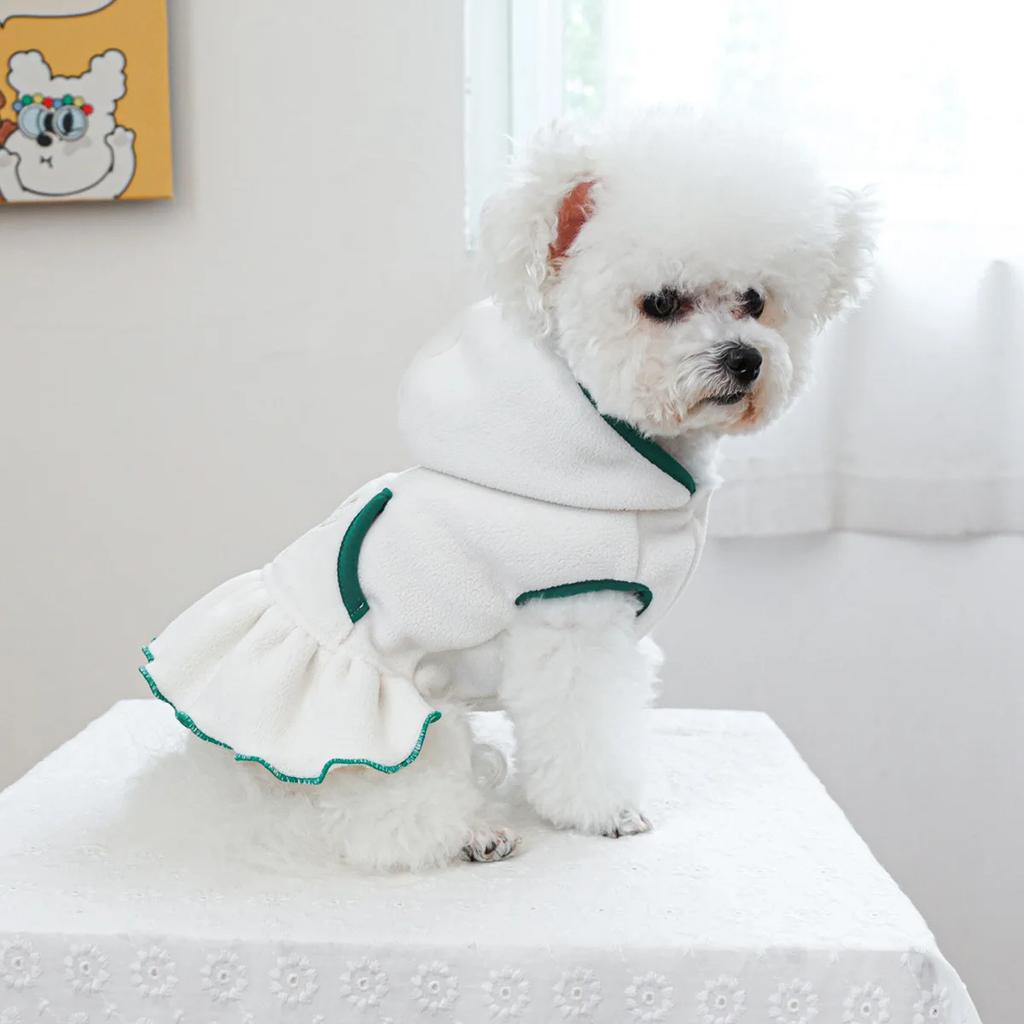 Толстовка с капюшоном для питомца, платье для маленьких собак и кошек, одежда для осени и зимы, новое теннисное платье, одежда для щенков, толстовка с капюшоном для собак, одежда для щенков